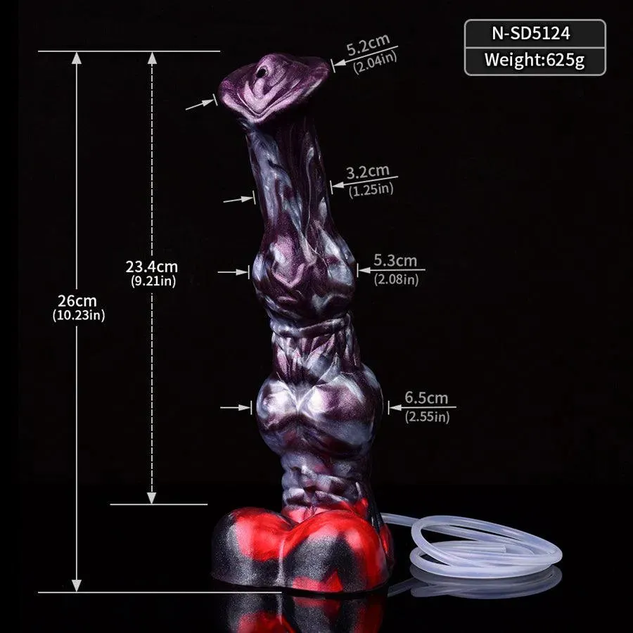 10 Inches Silicone Squirting Horse Cock Dildo