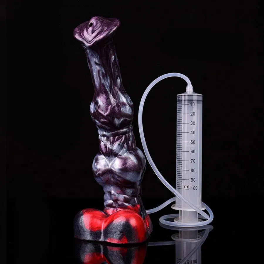 10 Inches Silicone Squirting Horse Cock Dildo