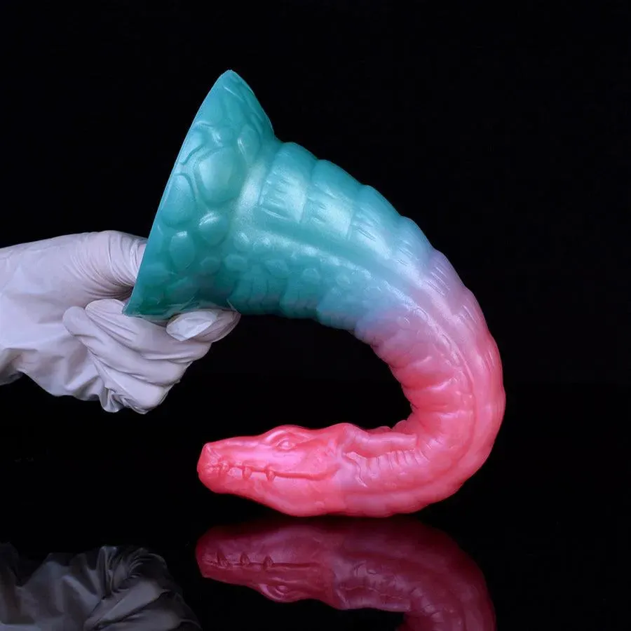 10 Inches Suction Cup Dragon Dildo for Women