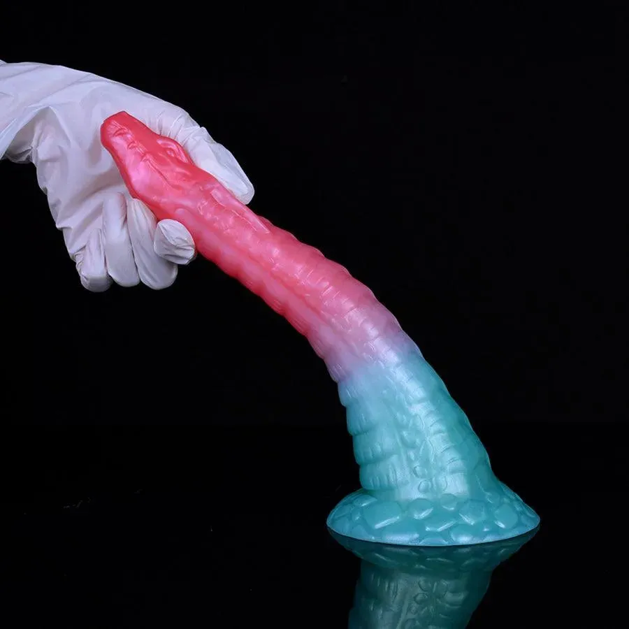 10 Inches Suction Cup Dragon Dildo for Women