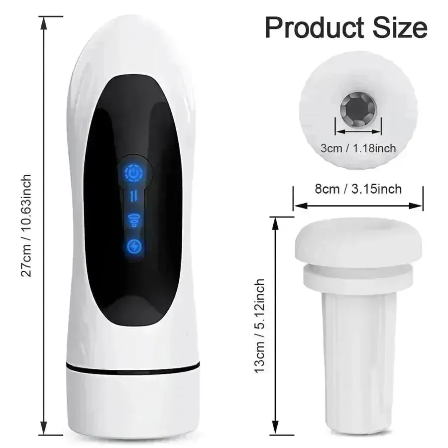 3-IN-1 Discreet Male Masturbator