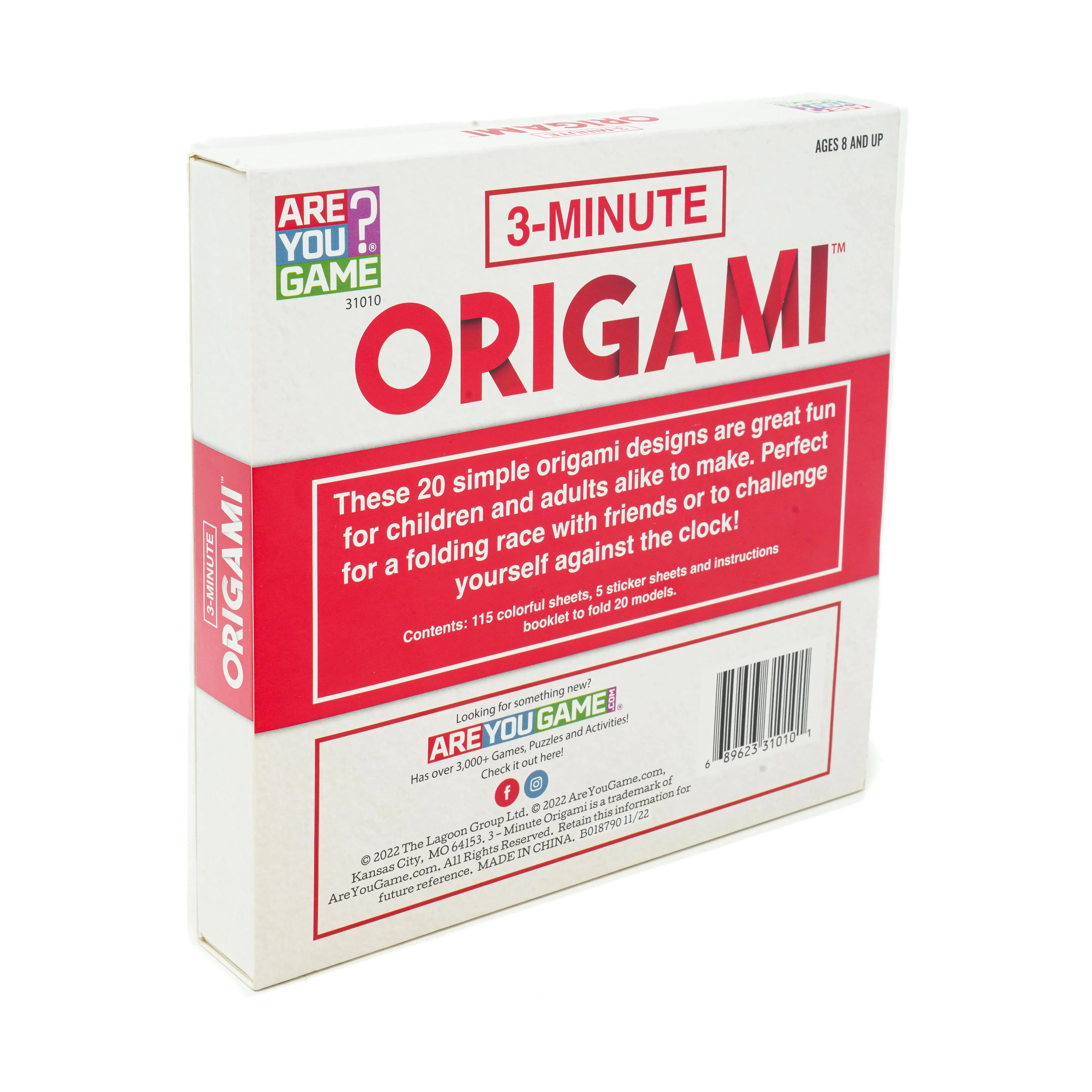 3-Minute Origami: Quick-Fold Paper Magic Kit