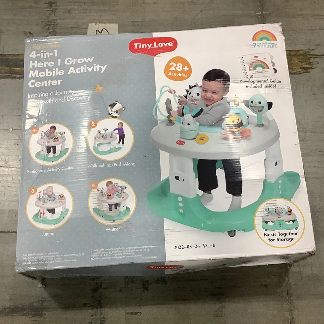 4 in 1 Here I Grow Mobile Activity Center - Grey