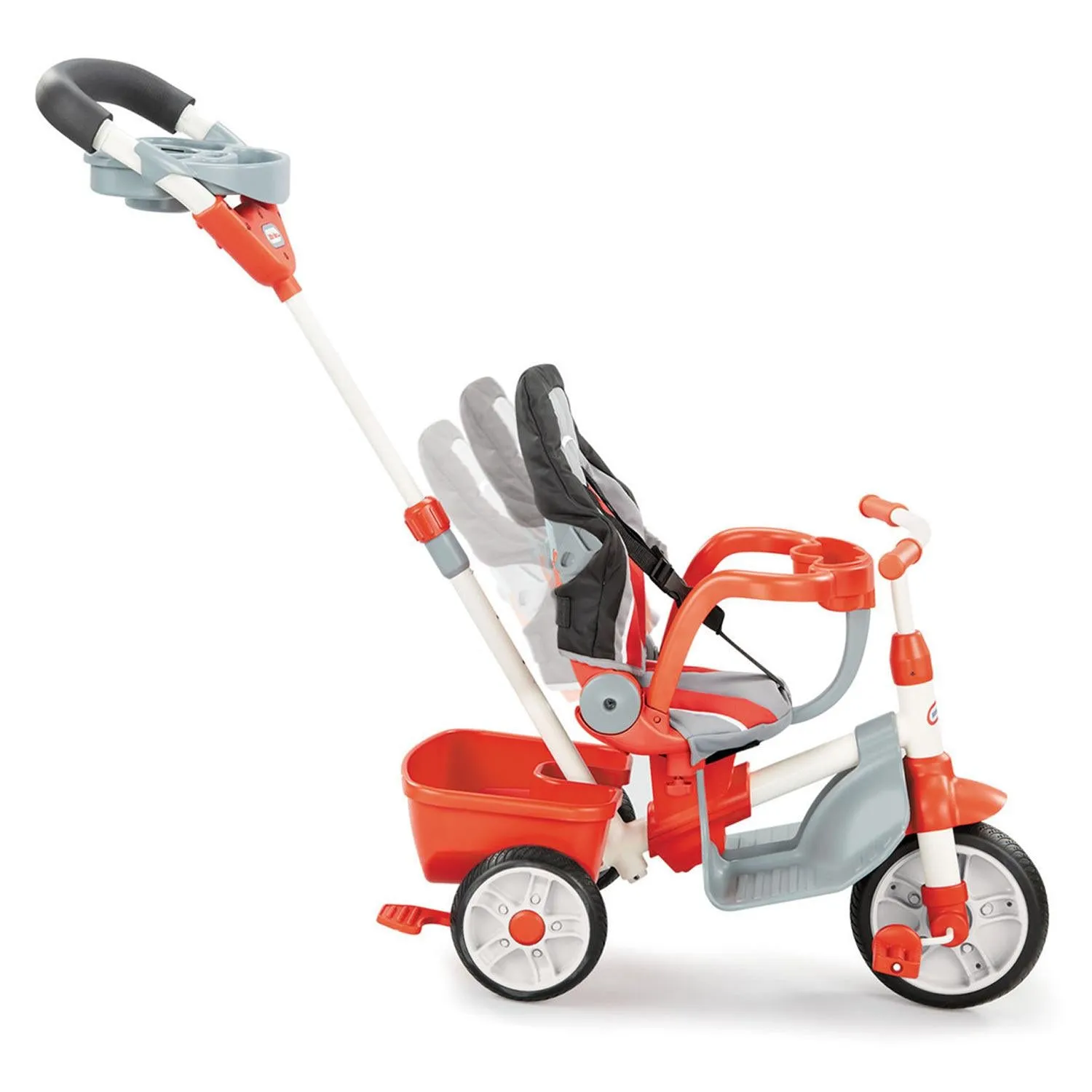 5-in-1 Deluxe Ride & Relax Recliner Trike – Adjustable with 5 Stages and Reclining Seat
