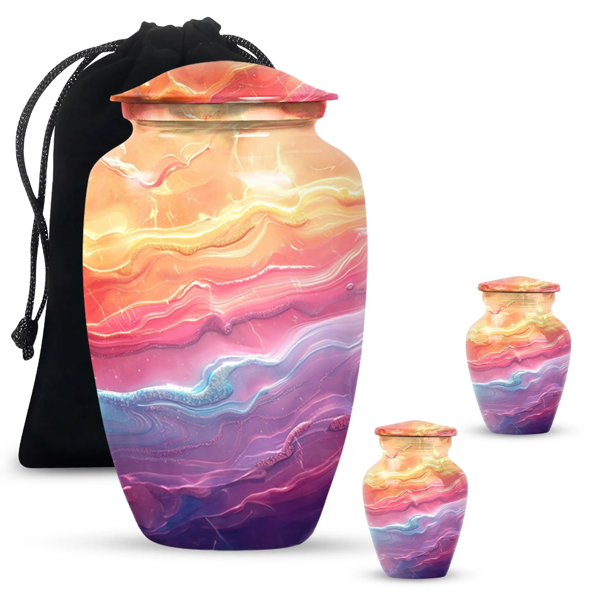 Abstract Souvenir: Ensured Eternity with Memorial Adult Urn