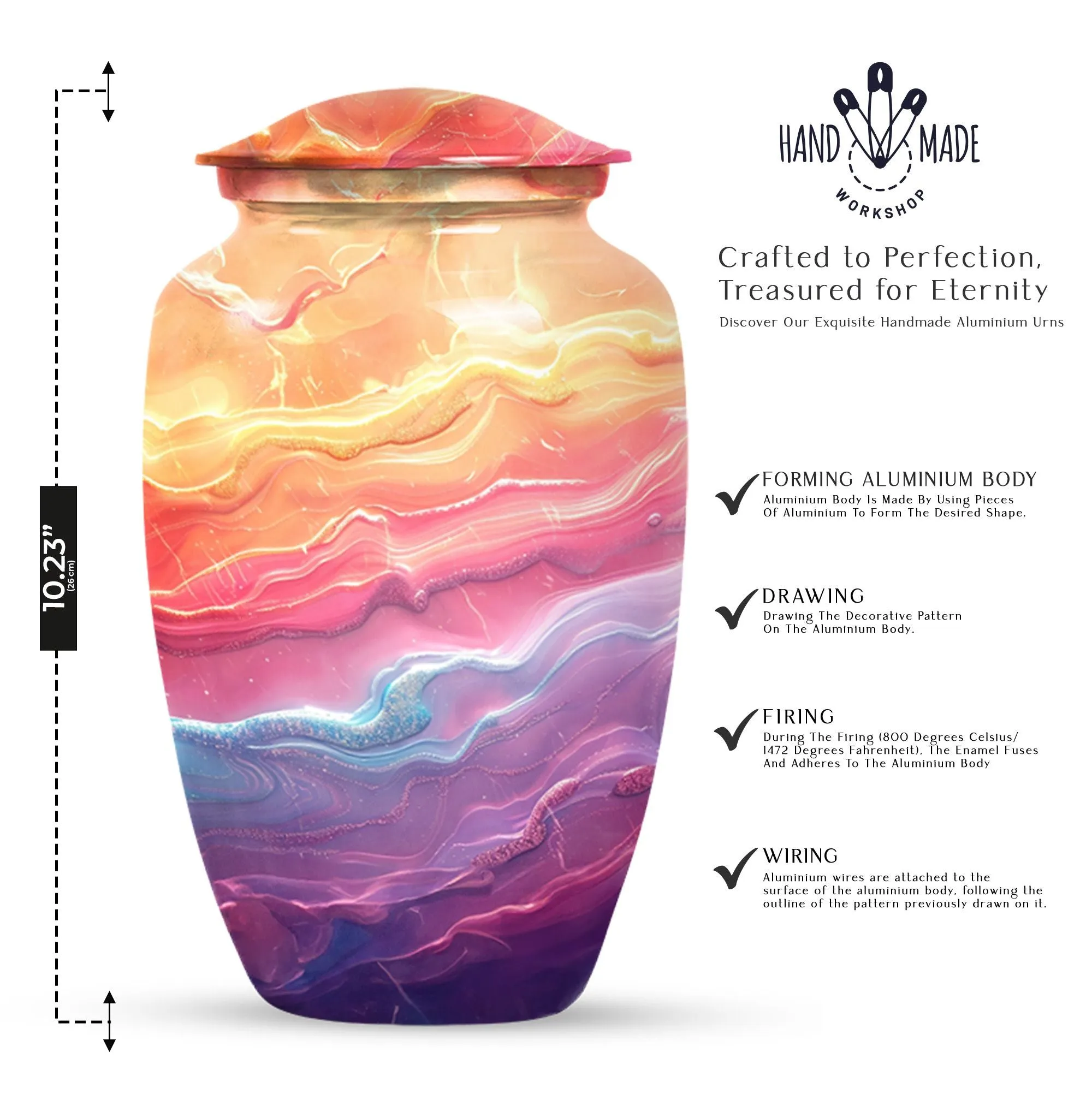 Abstract Souvenir: Ensured Eternity with Memorial Adult Urn