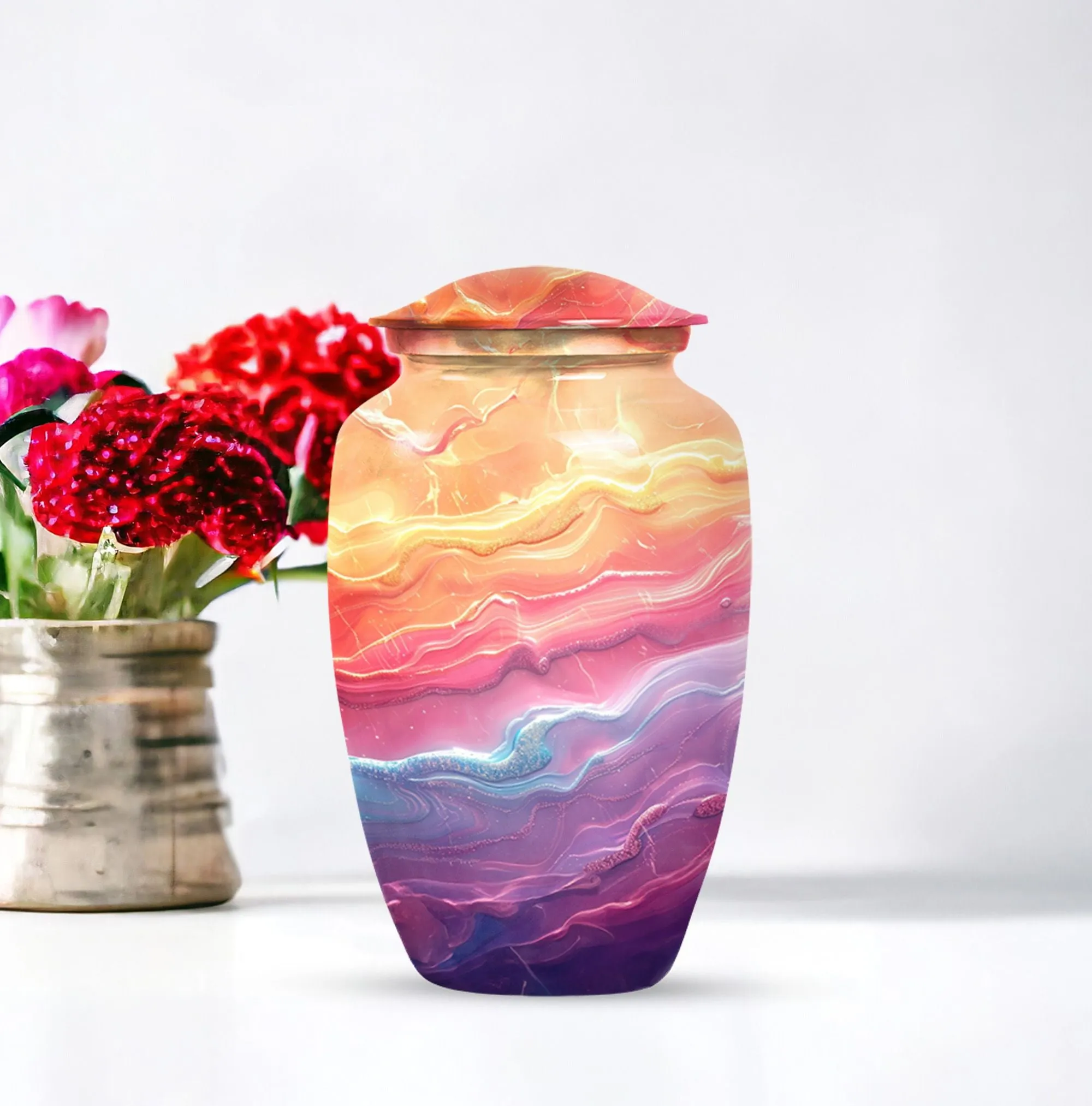 Abstract Souvenir: Ensured Eternity with Memorial Adult Urn