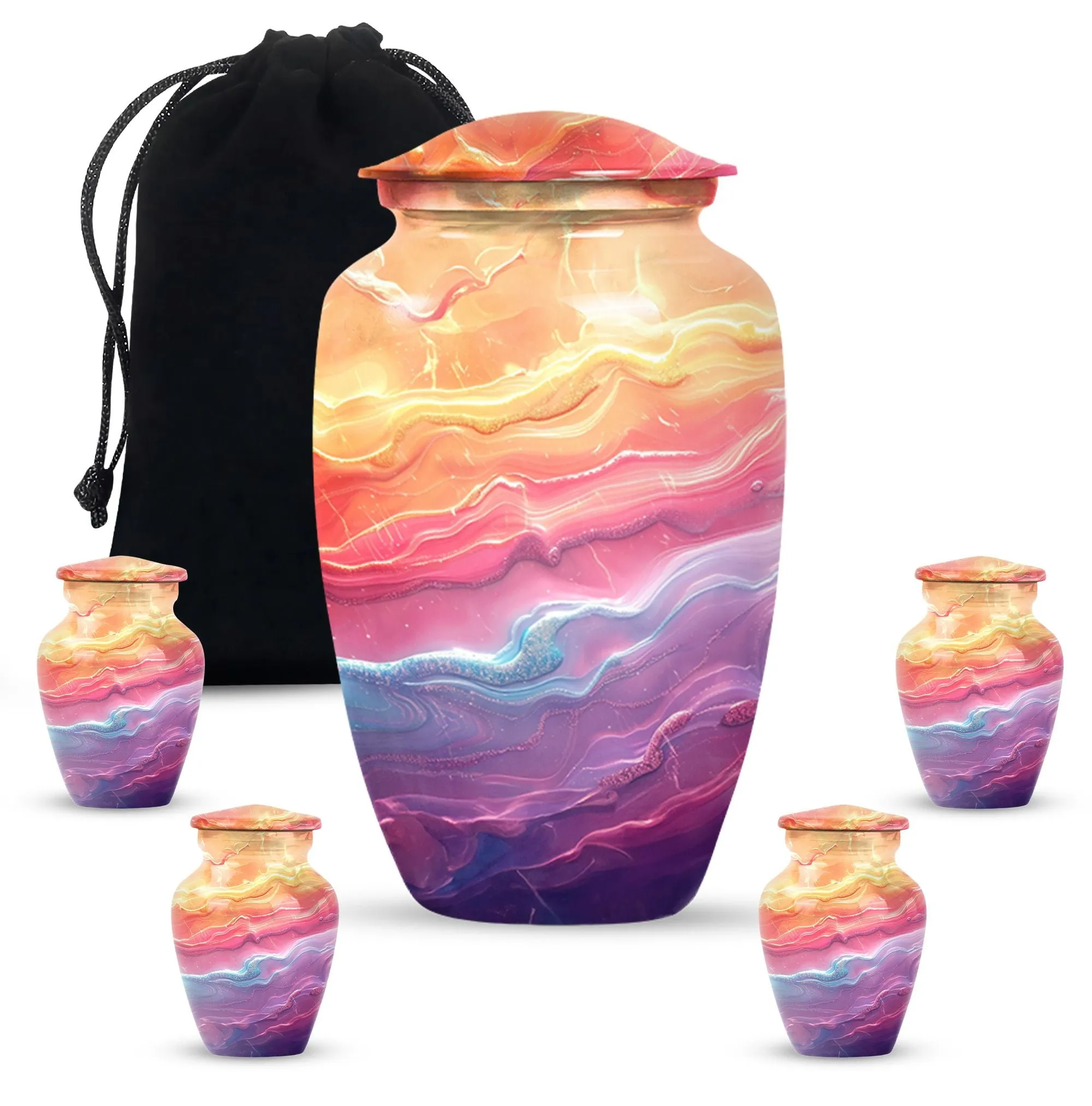 Abstract Souvenir: Ensured Eternity with Memorial Adult Urn