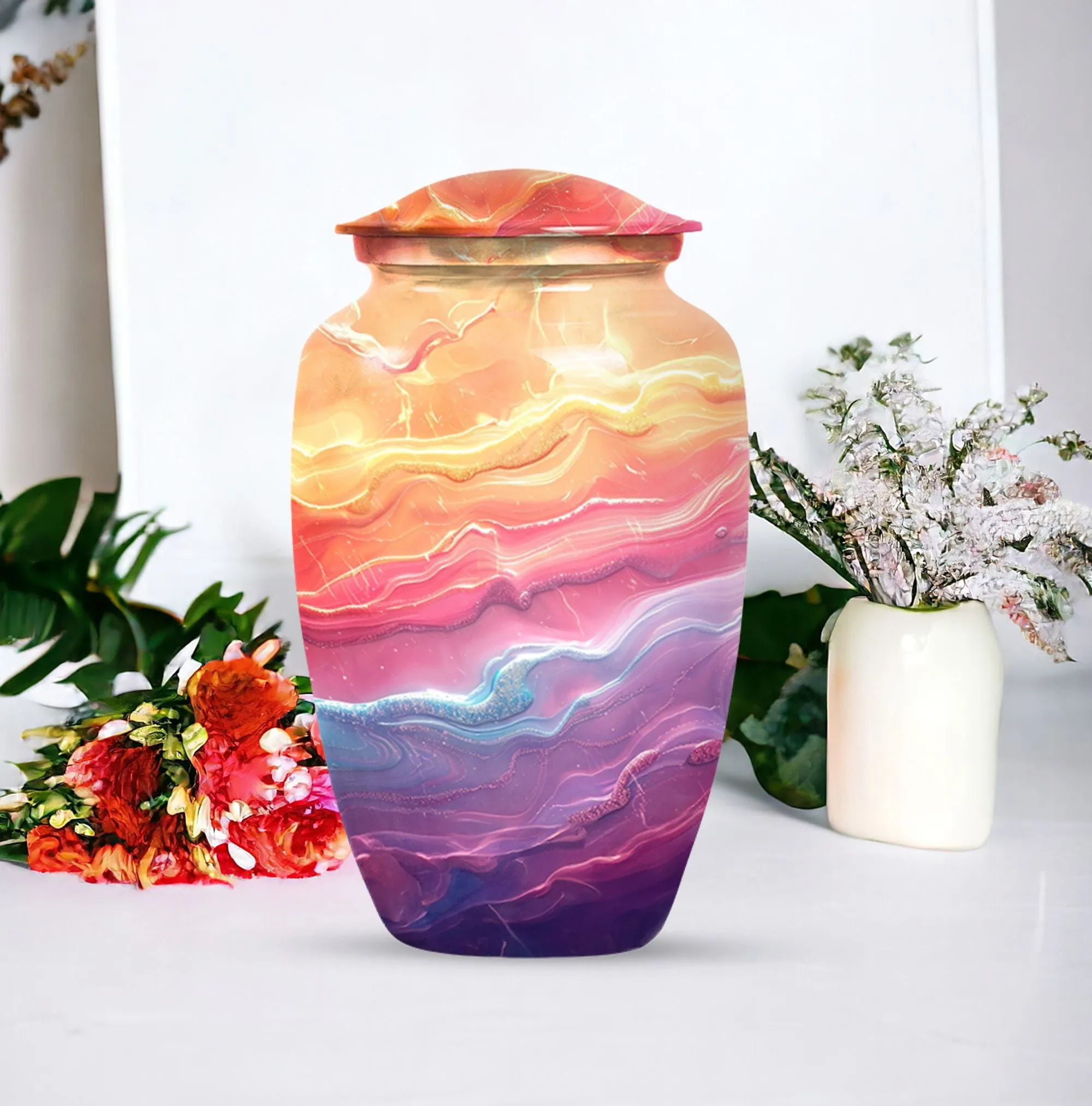 Abstract Souvenir: Ensured Eternity with Memorial Adult Urn