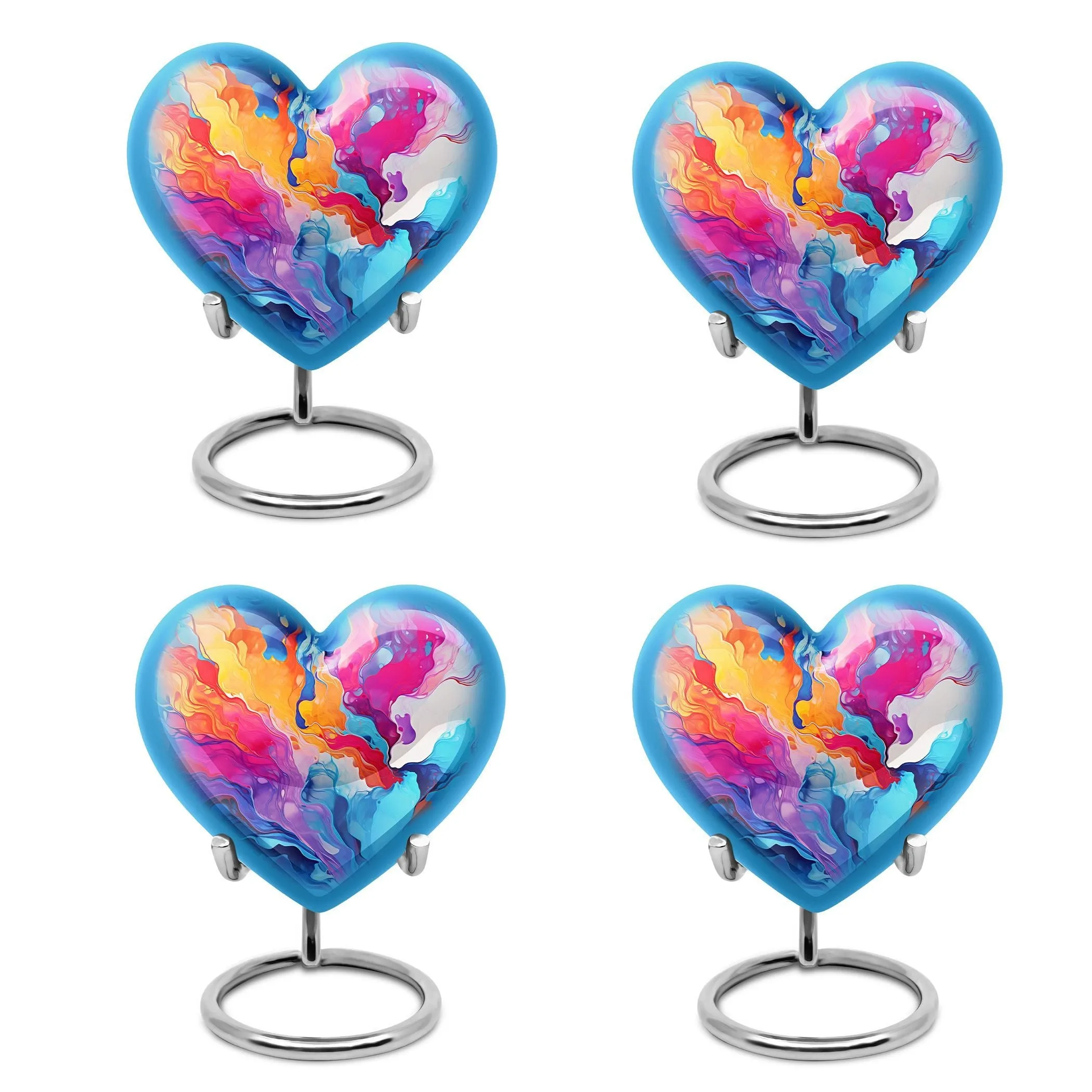 Abstract Urn: A Heartfelt Adornment for Lasting Memories