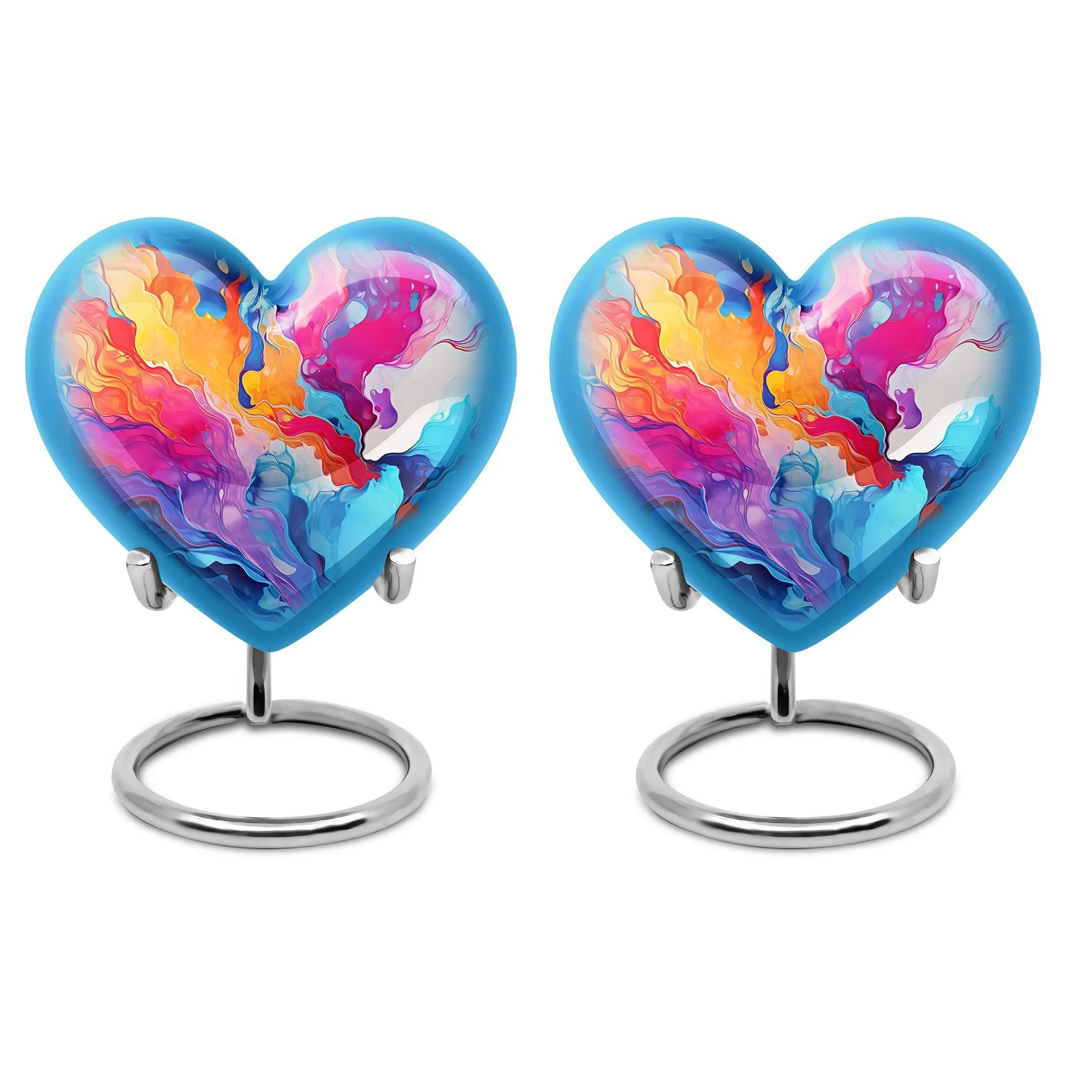 Abstract Urn: A Heartfelt Adornment for Lasting Memories