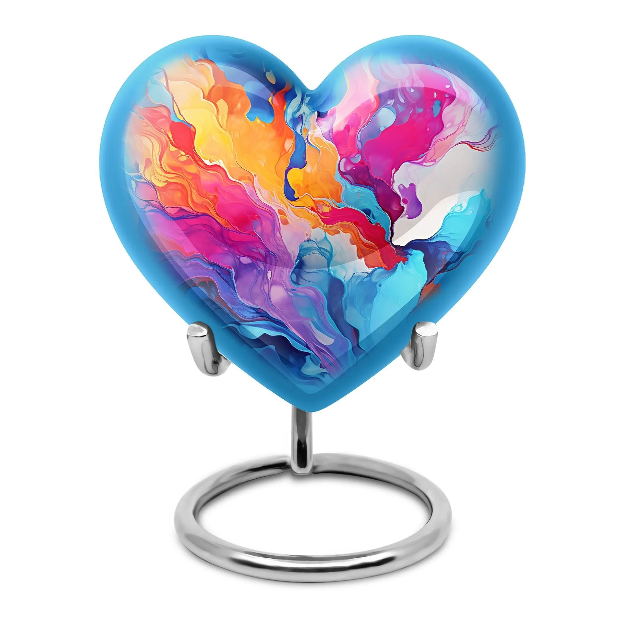Abstract Urn: A Heartfelt Adornment for Lasting Memories