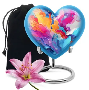 Abstract Urn: A Heartfelt Adornment for Lasting Memories
