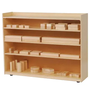 Adjustable Shelves Bookcase | Mobile Classroom Storage
