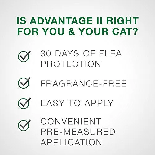 Advantage UPP-067 Bayer Healthcare Advantage II Small Cat (2 Pack)