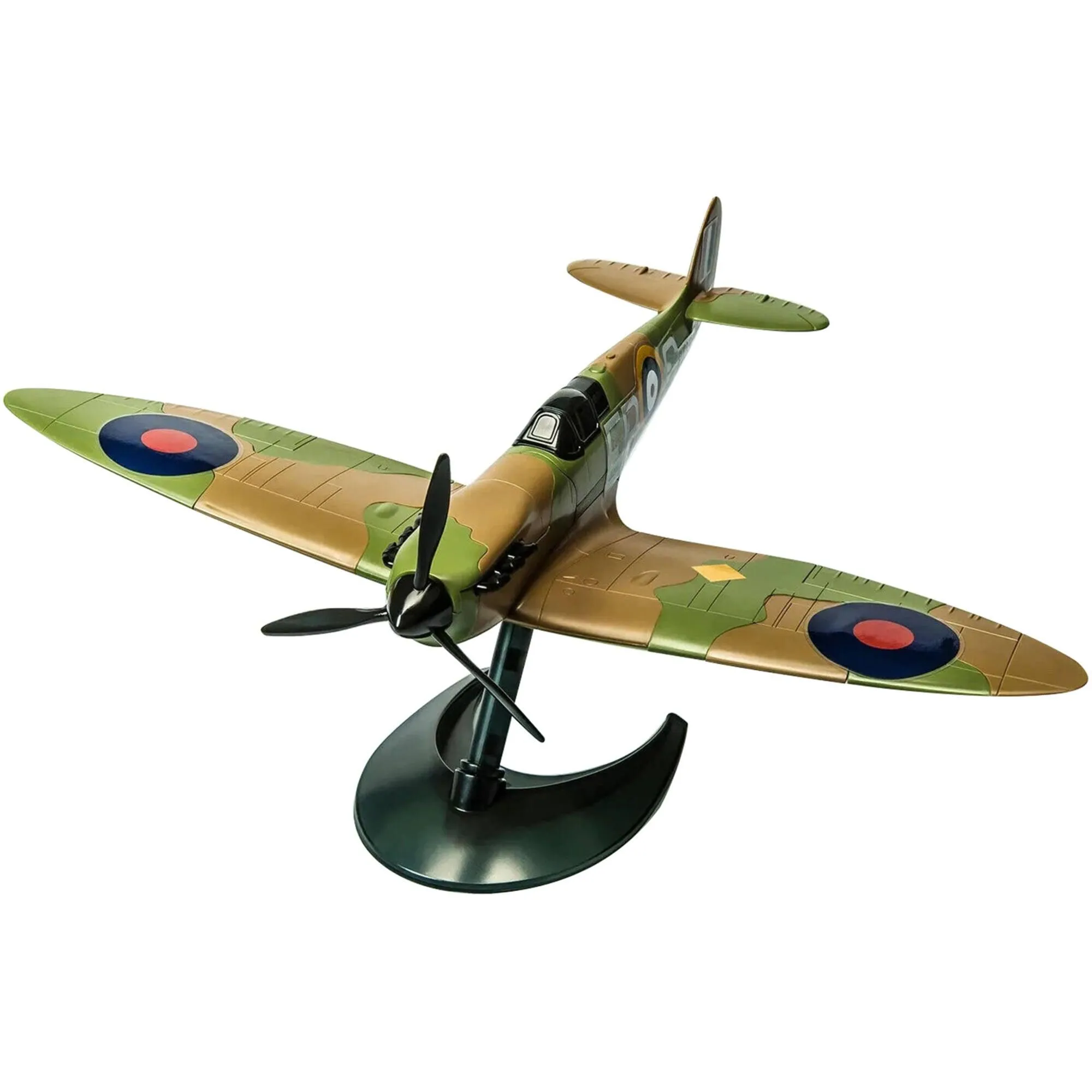 Airfix Quickbuild Skill 1 Model Airplane Kit - Spitfire Snap Together Painted