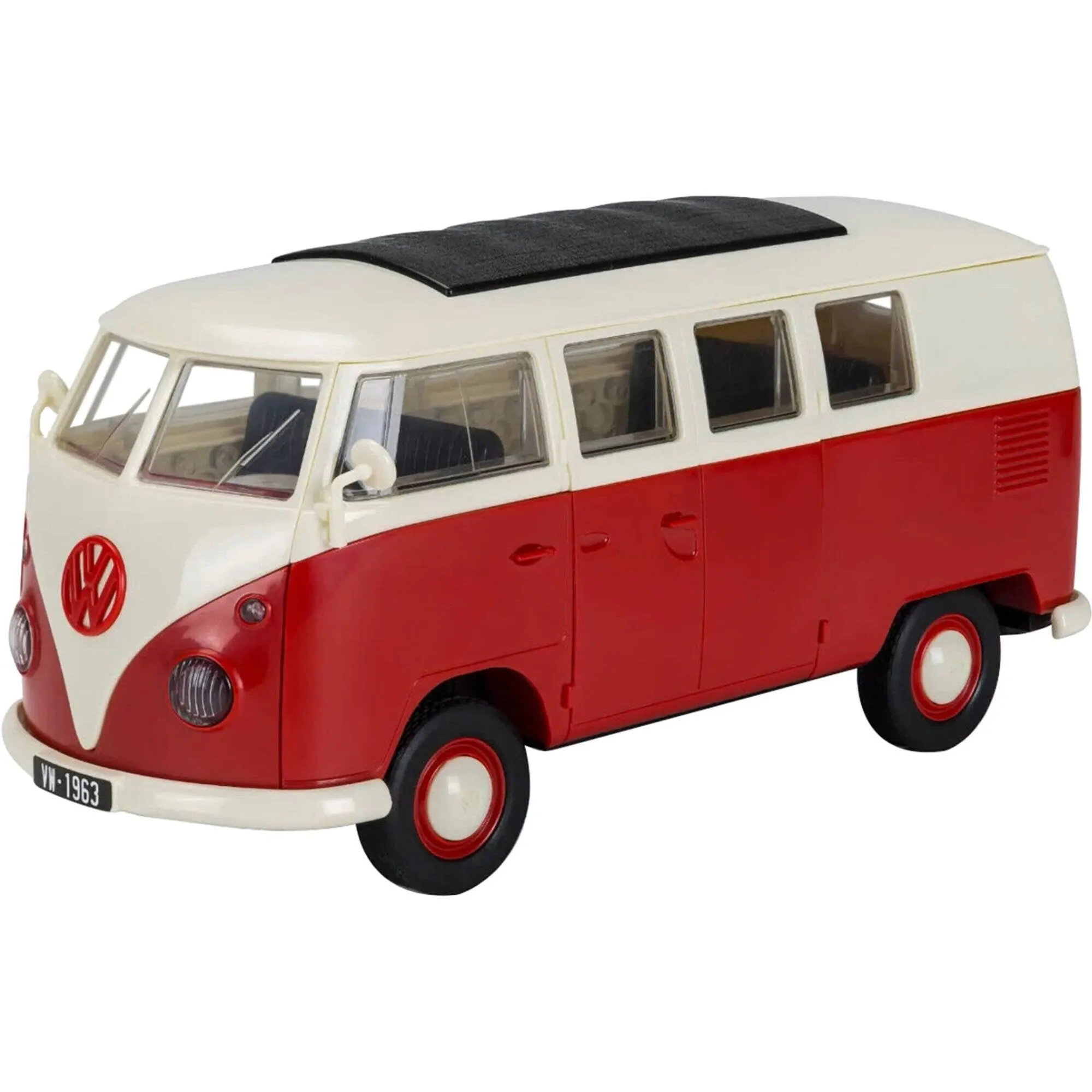Airfix Quickbuild Skill 1 Model Kit - Volkswagen Camper Van Red Snap Together