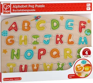 Alphabet Peg Puzzle