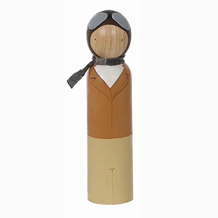 Amelia Earhart Individual Doll 7.5"