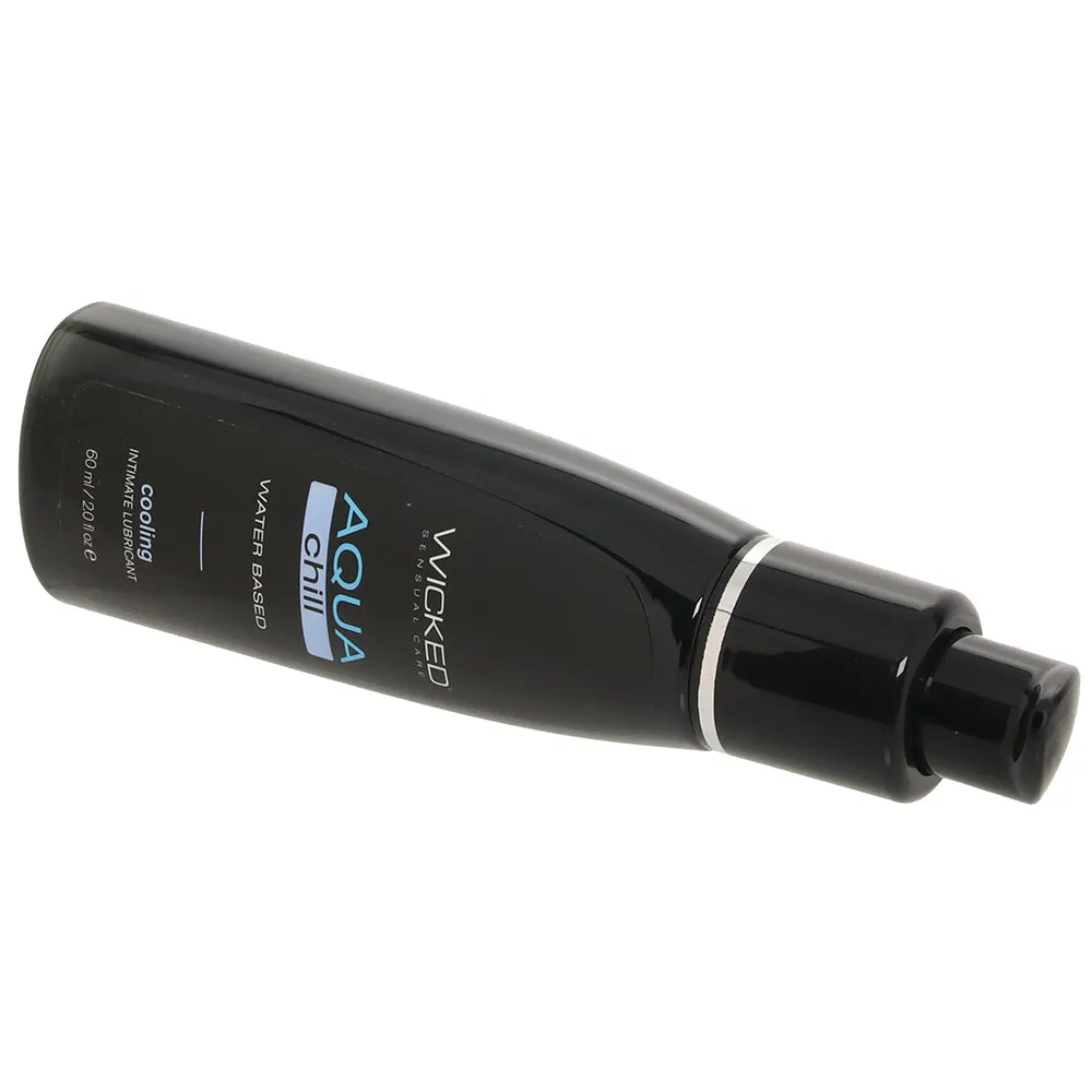 Aqua Chill Cooling Water Based Lube in 2oz/60mL