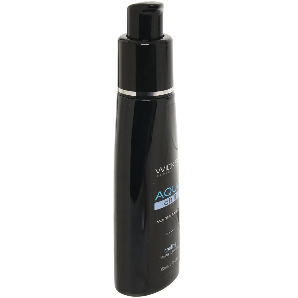 Aqua Chill Cooling Water Based Lube in 2oz/60mL