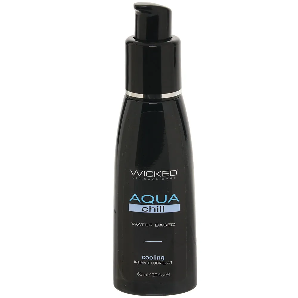 Aqua Chill Cooling Water Based Lube in 2oz/60mL