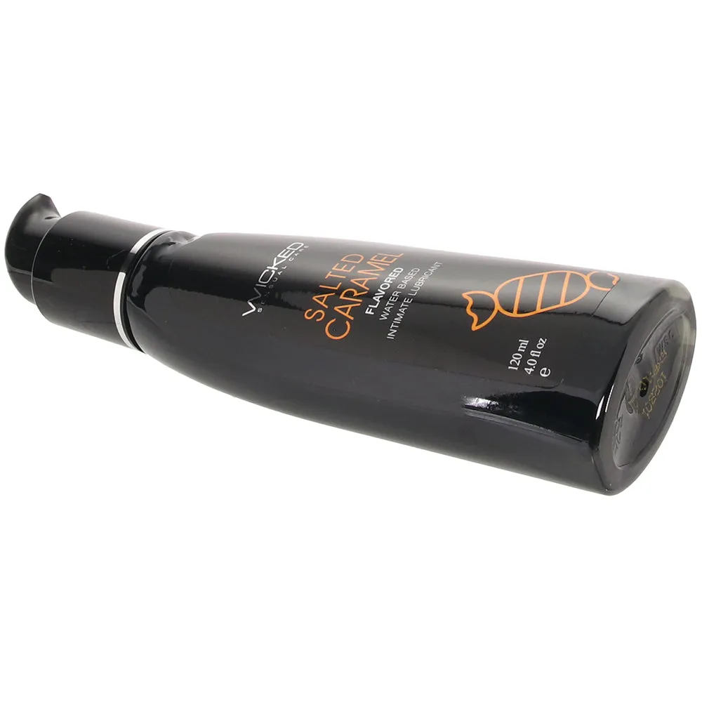 Aqua Flavored Lube 4oz/120ml in Salted Caramel
