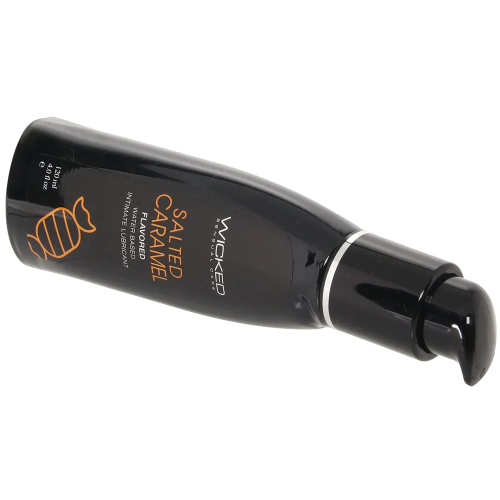 Aqua Flavored Lube 4oz/120ml in Salted Caramel