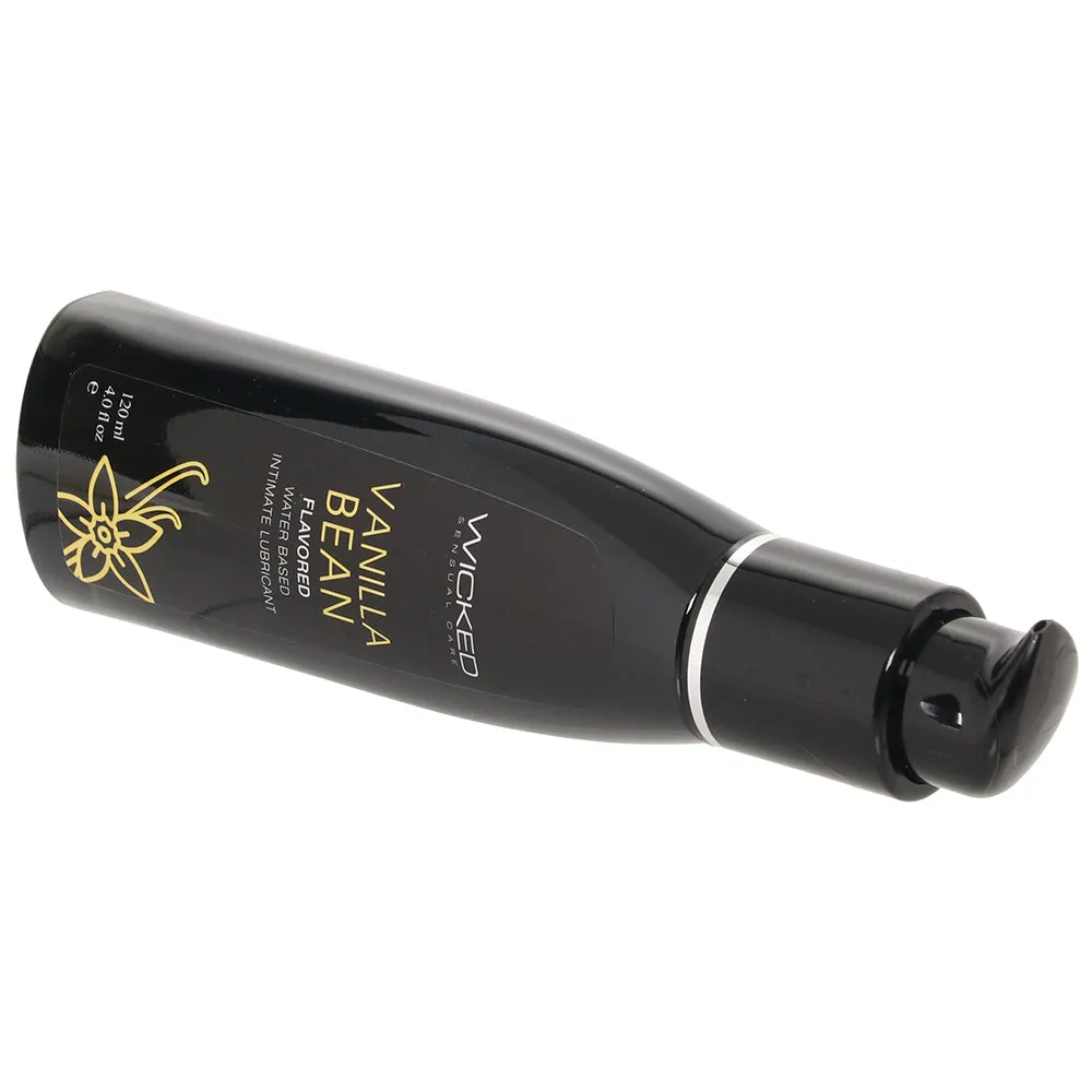 Aqua Flavored Lube 4oz/120ml in Vanilla Bean