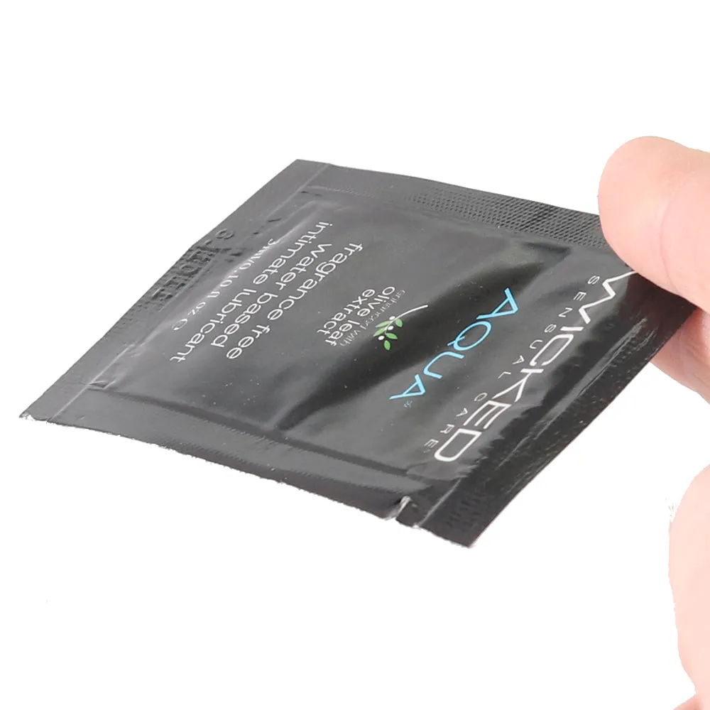 Aqua Fragrance Free Water Based Lube .10oz/3ml
