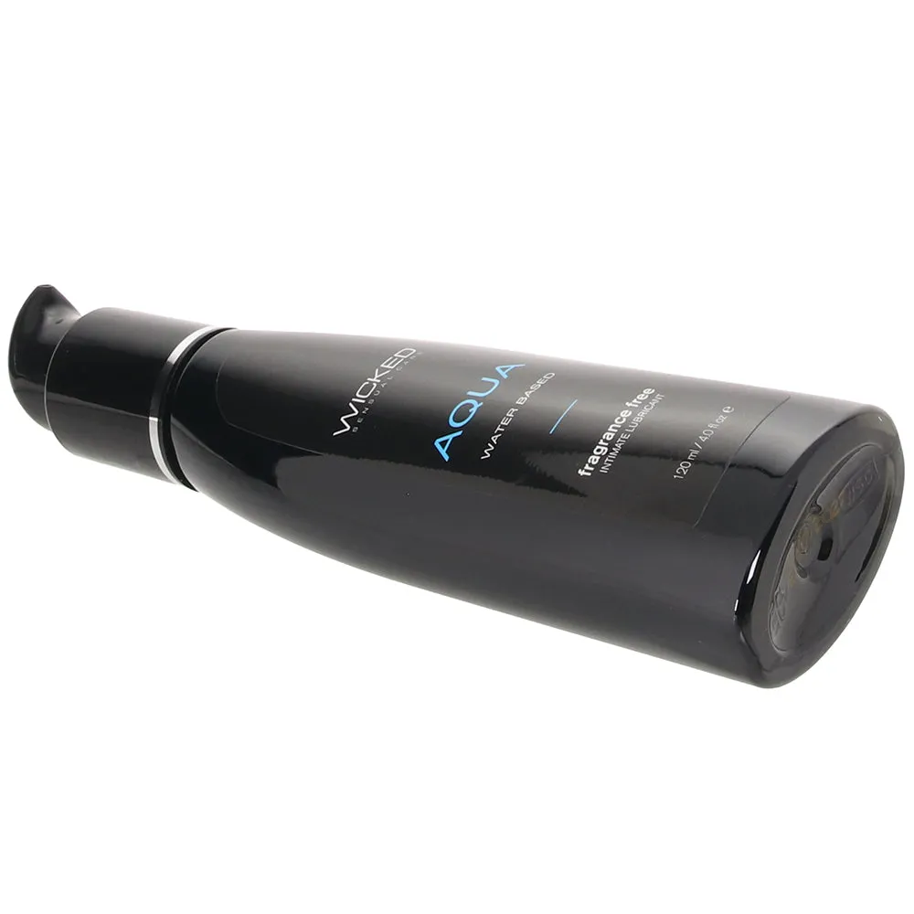 Aqua Fragrance Free Water Based Lube 4oz/120ml