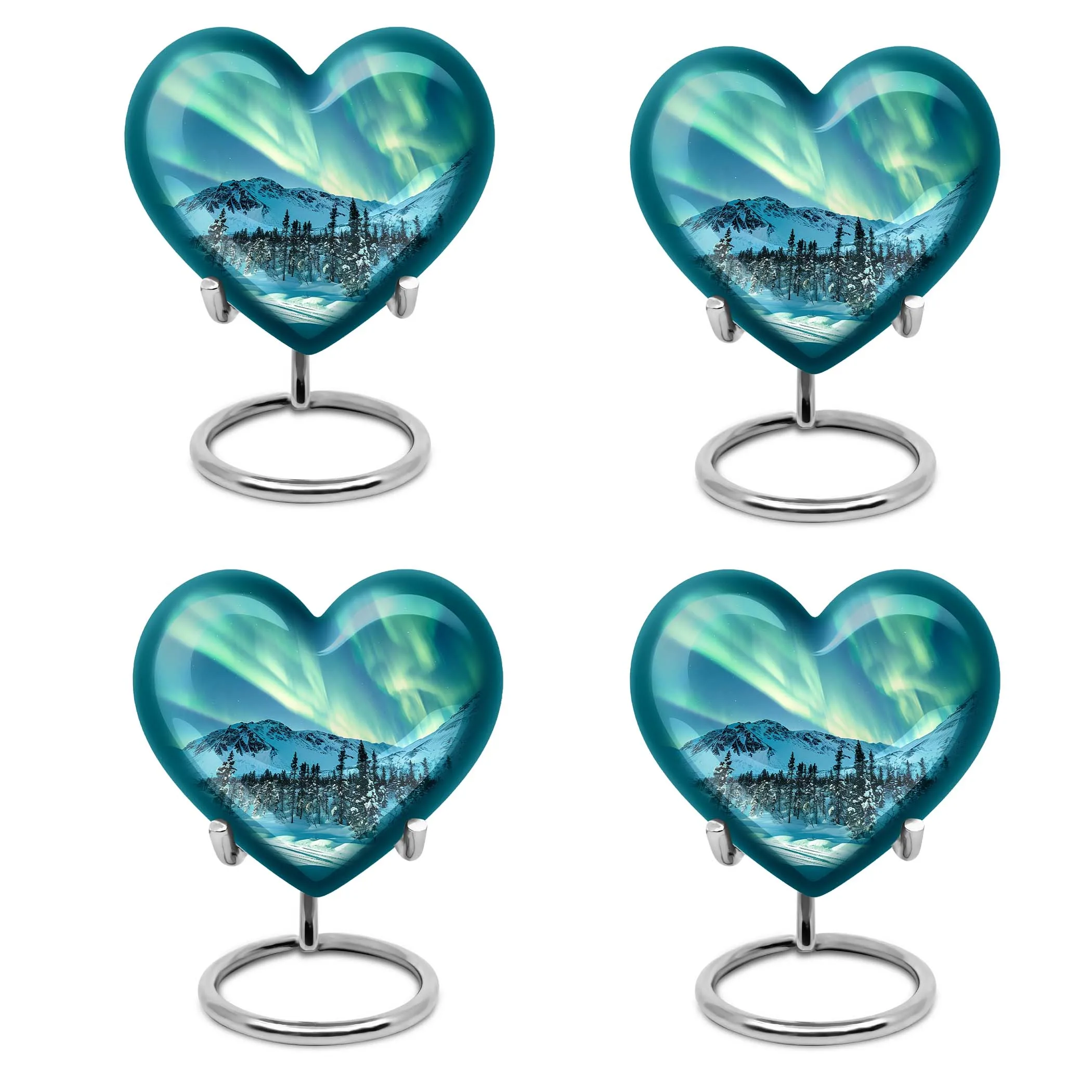 Aurora Borealis - Northern Lights Cremation Urn For Ashes