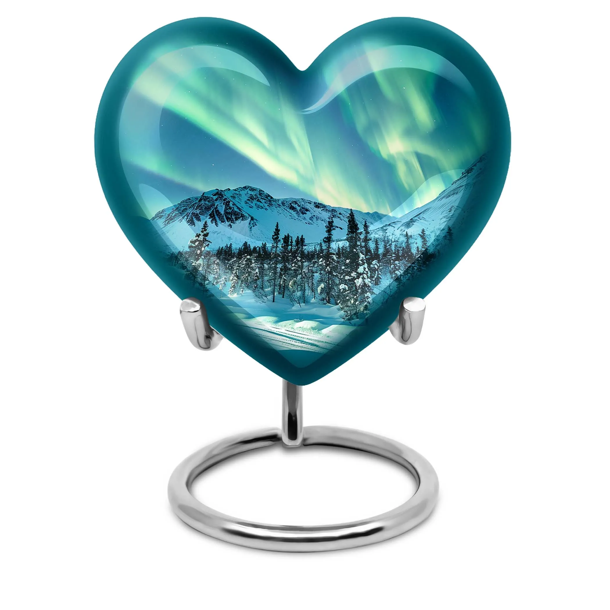 Aurora Borealis - Northern Lights Cremation Urn For Ashes