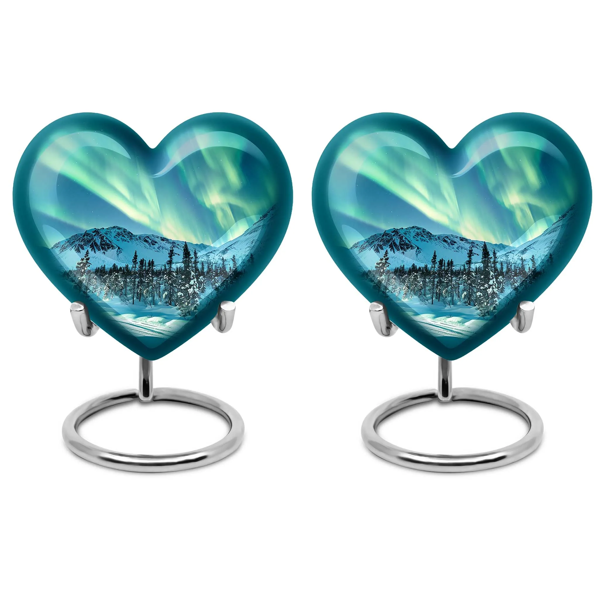 Aurora Borealis - Northern Lights Cremation Urn For Ashes