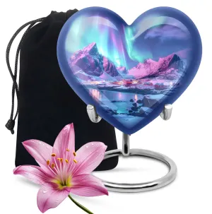 AURORA Urn A Momentous Tribute with Abstract-Themed Memorial Urn