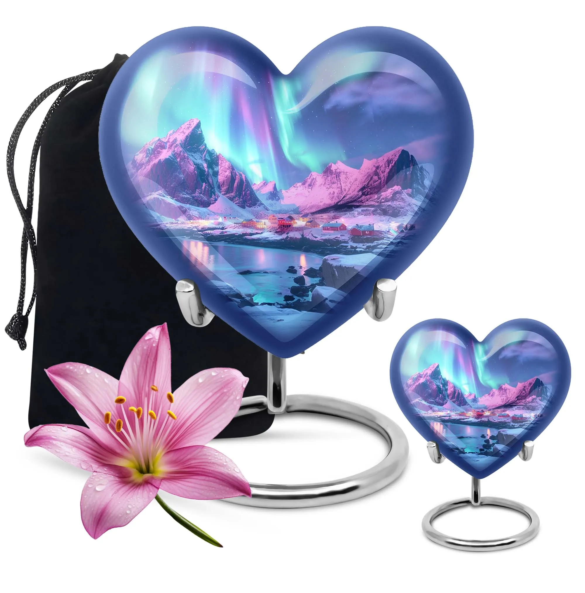 AURORA Urn A Momentous Tribute with Abstract-Themed Memorial Urn