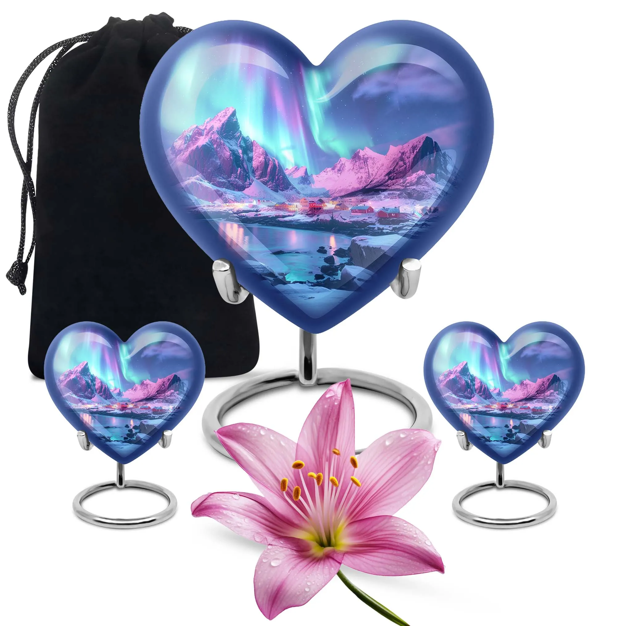 AURORA Urn A Momentous Tribute with Abstract-Themed Memorial Urn