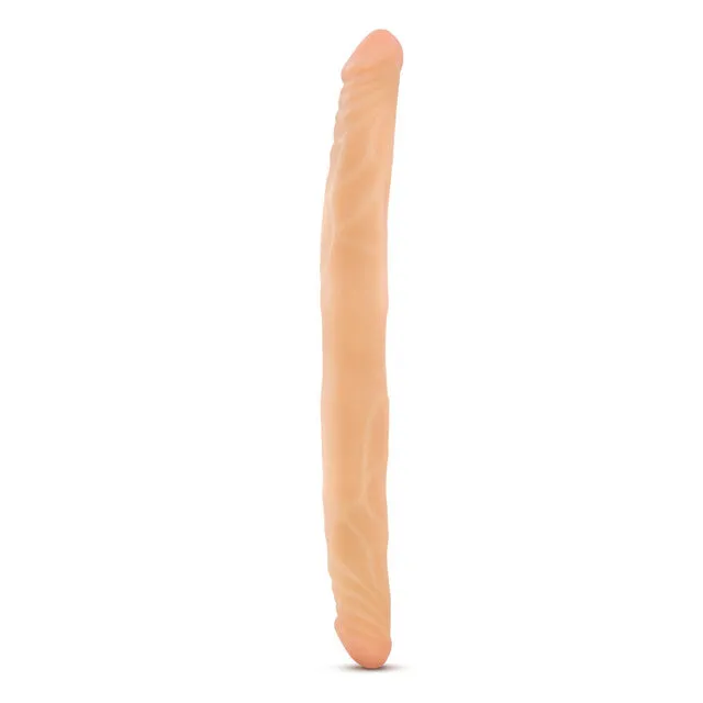 B Yours 14" Peach Double Ended Dildo