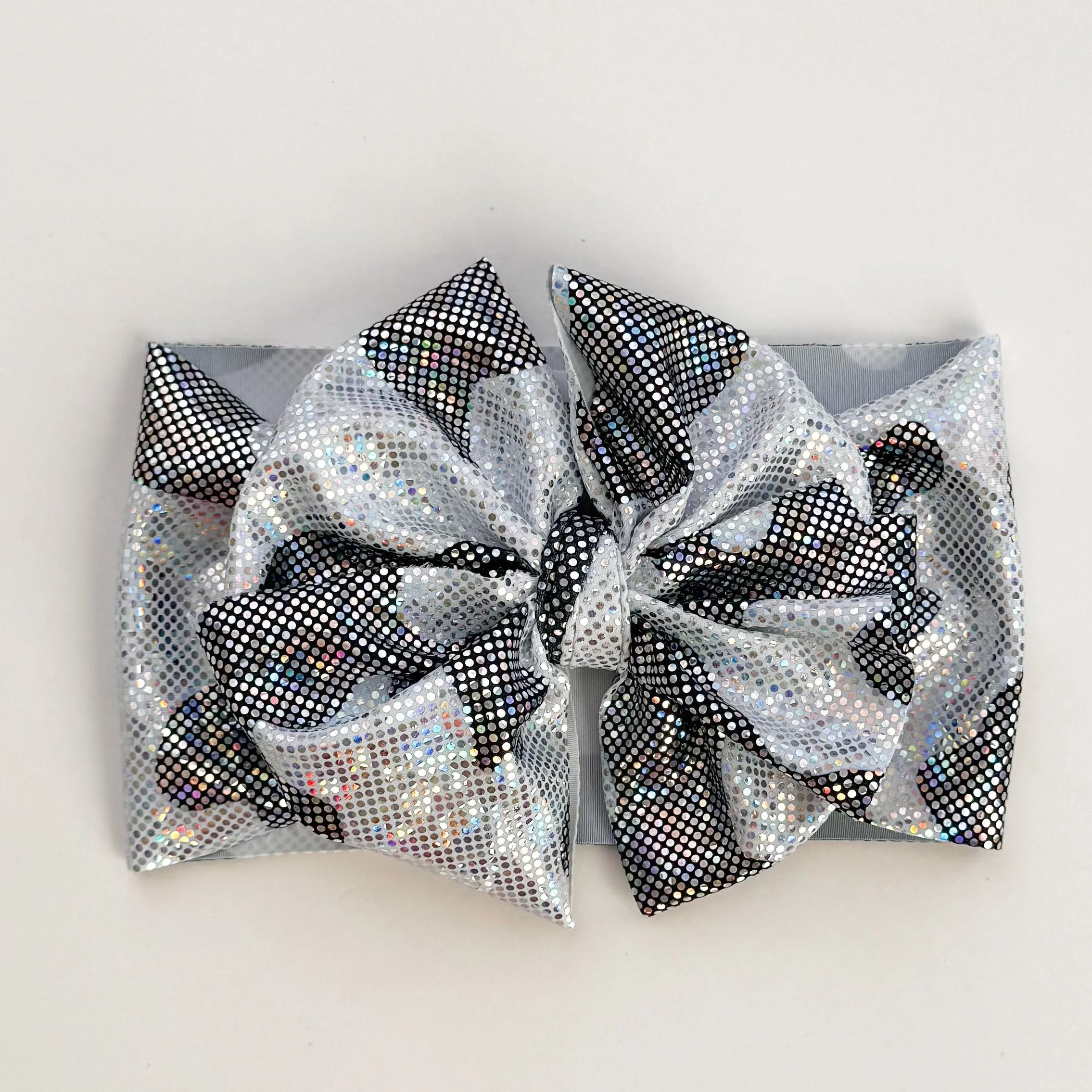 Black Cow Shimmer Headwrap
