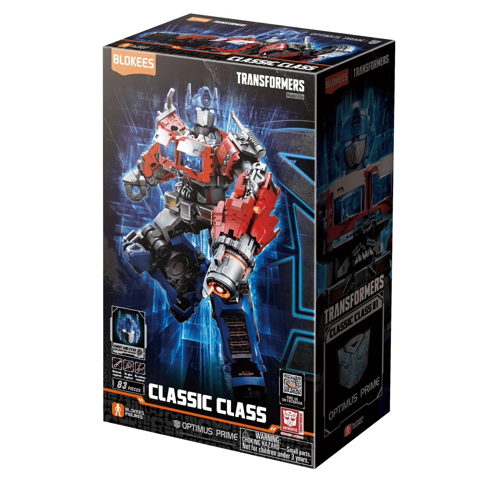 Blokees Transformers Classic Class #01 Optimus Prime (Rise of the Beast) Model Kit