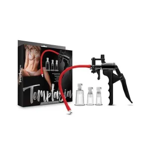 Blush Novelties - Temptasia Clitoris and Nipple Pleasure Enhancement Pump System (Clear)