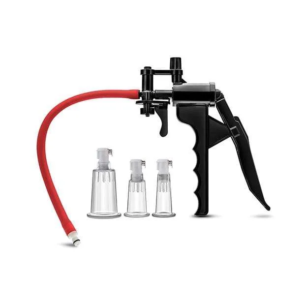 Blush Novelties - Temptasia Clitoris and Nipple Pleasure Enhancement Pump System (Clear)