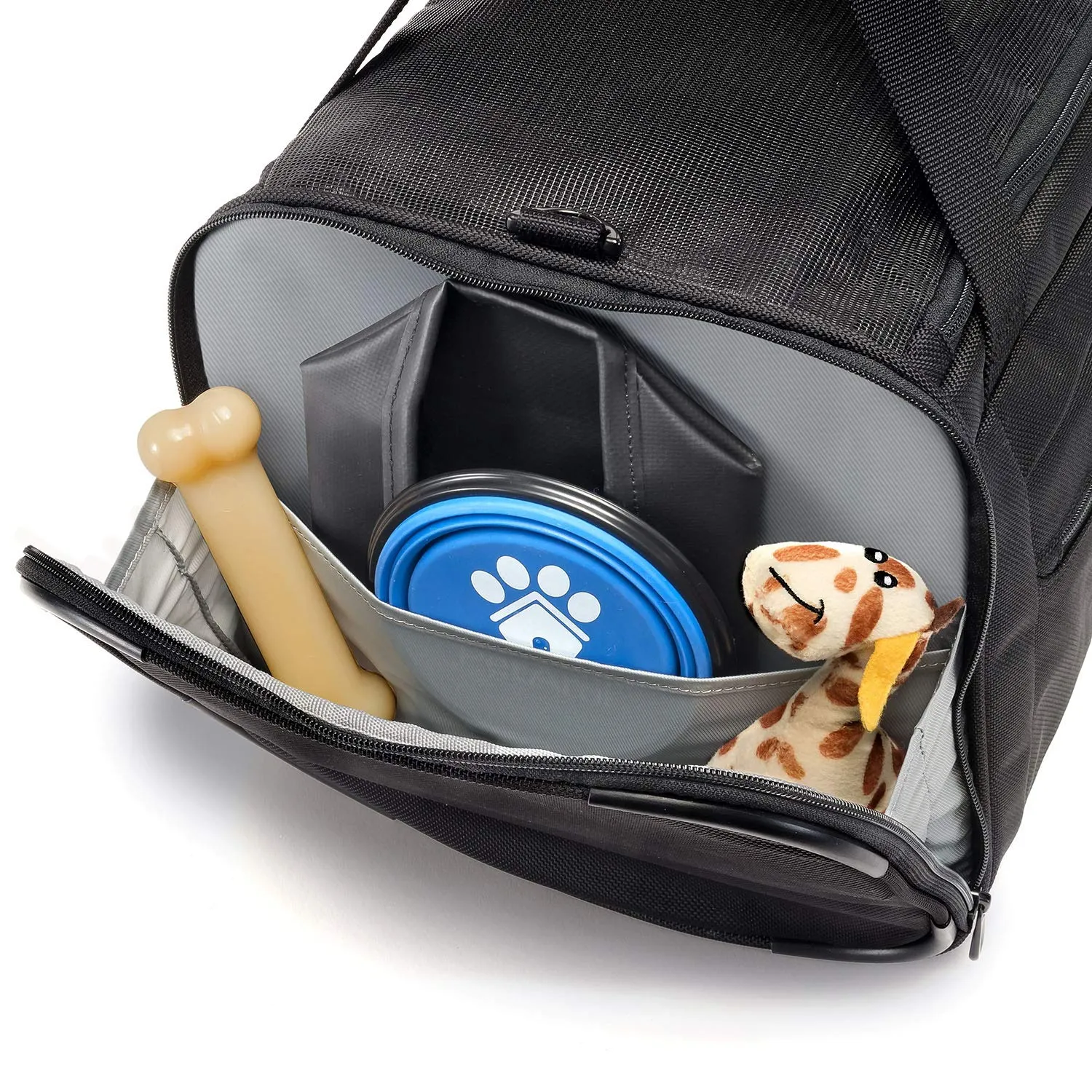 Briggs & Riley Pet Carrier, Black, One Size