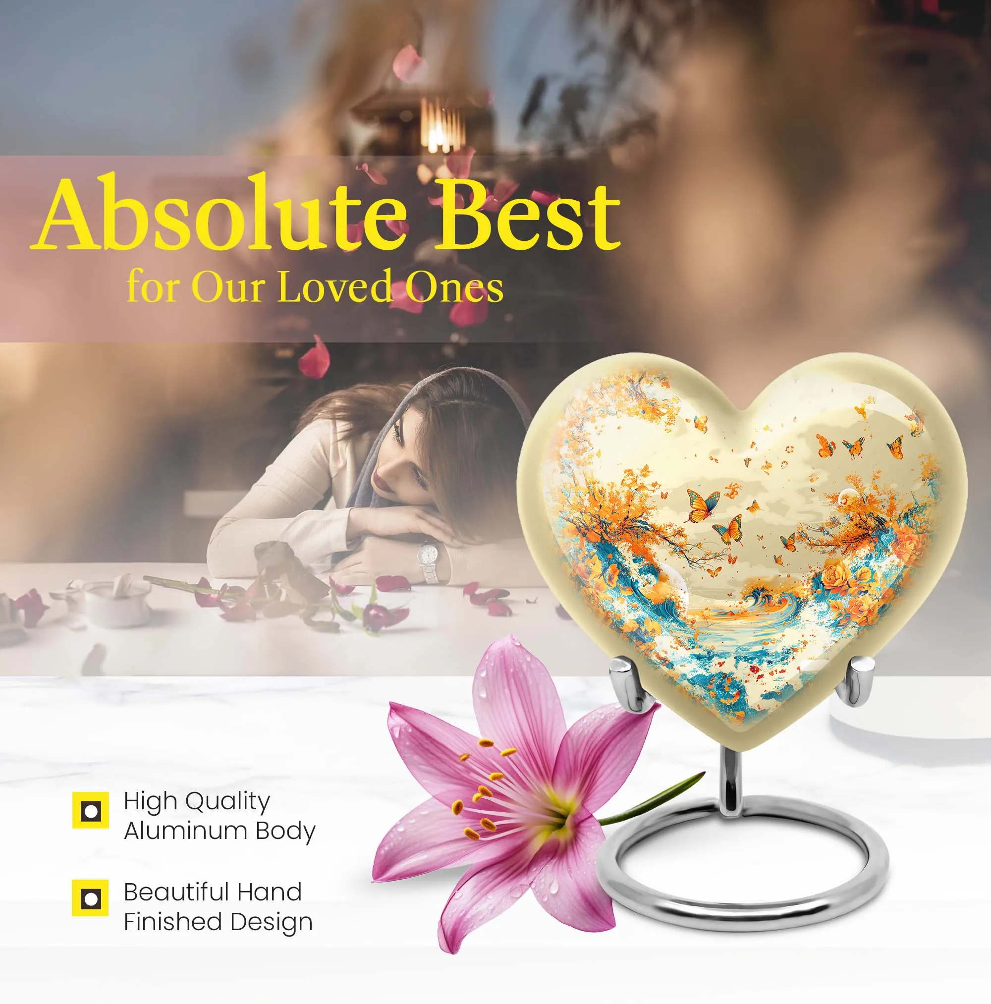 Butterfly Celebration - Endearing Memorial Cremation Keepsake