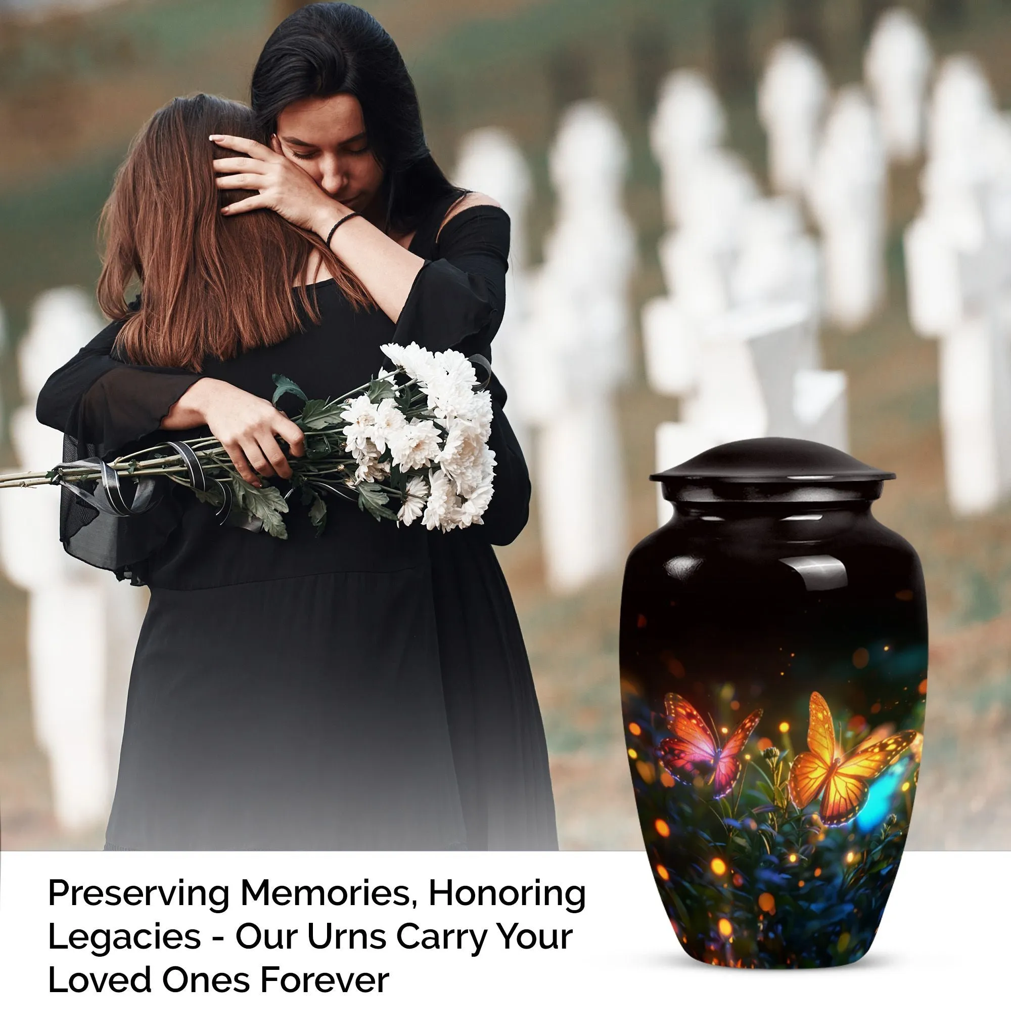 Butterfly Dream Catcher - Exquisite Memorial Urn for Adult