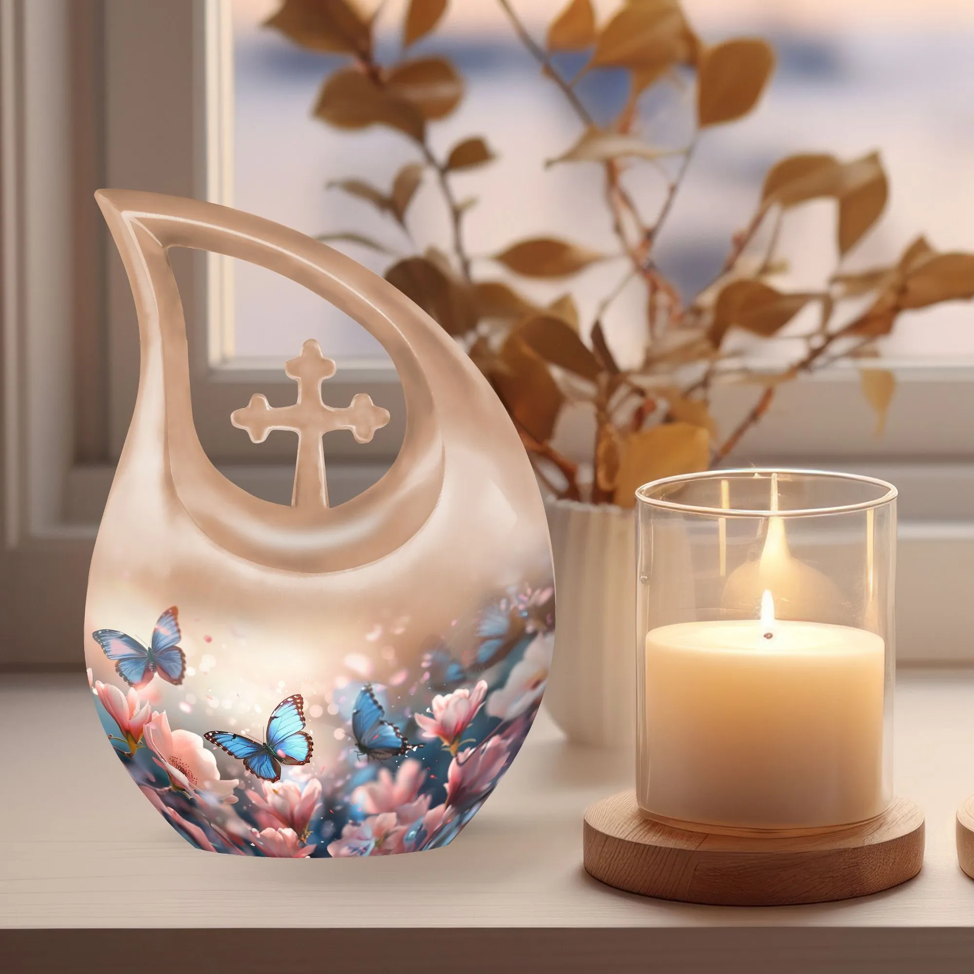 Butterfly Tribute: Affordable Transformation Memorial Urn