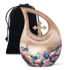 Butterfly Tribute: Affordable Transformation Memorial Urn