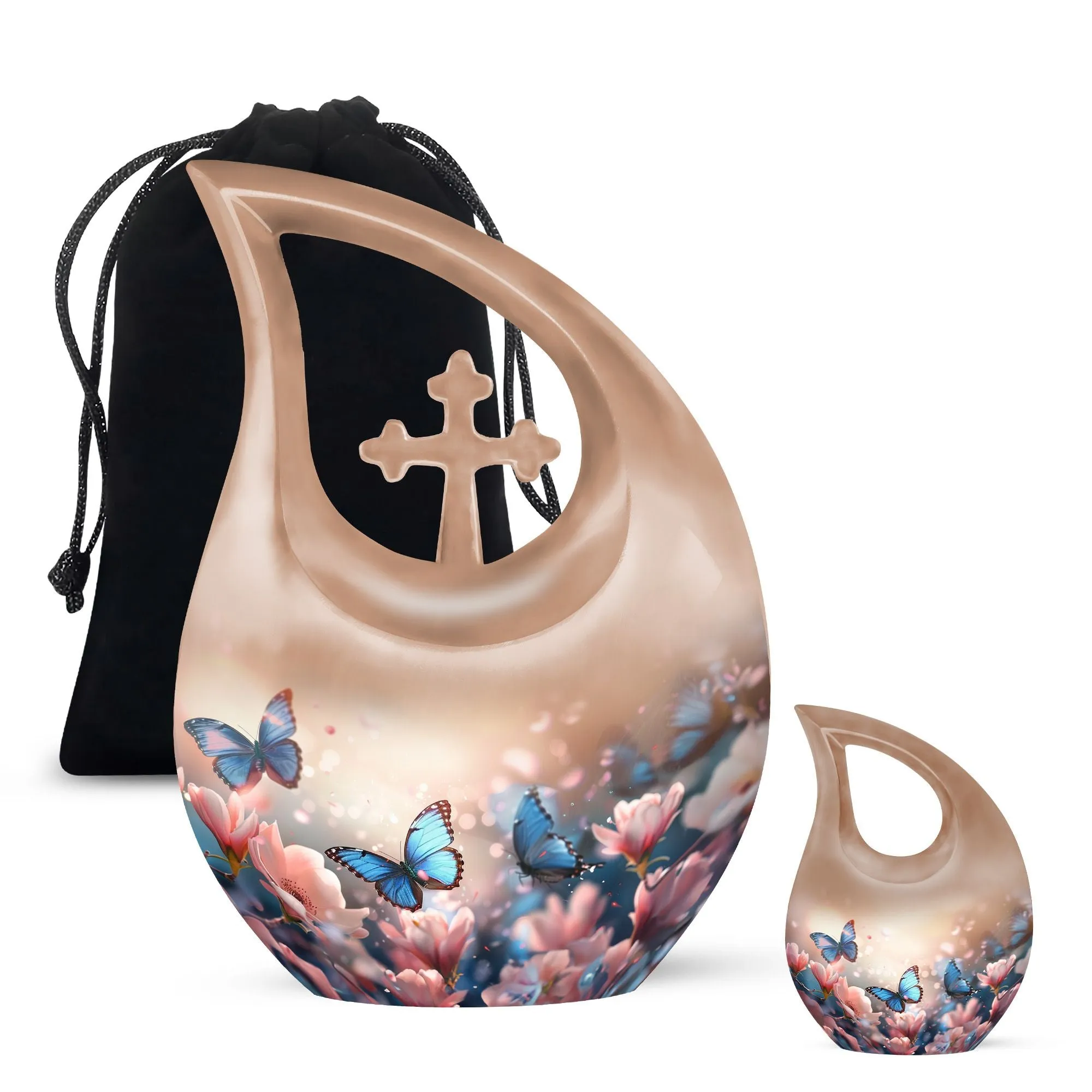 Butterfly Tribute: Affordable Transformation Memorial Urn
