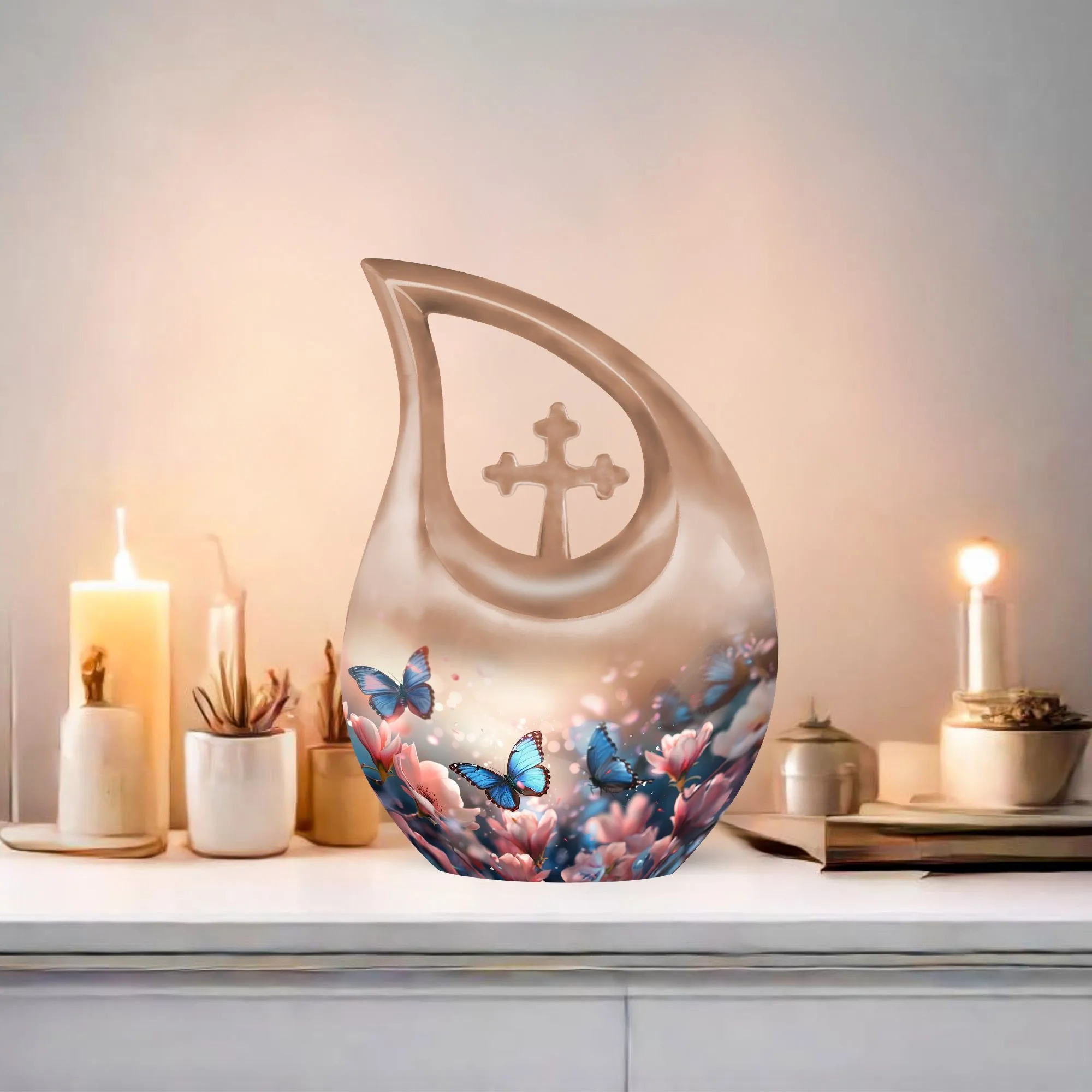 Butterfly Tribute: Affordable Transformation Memorial Urn