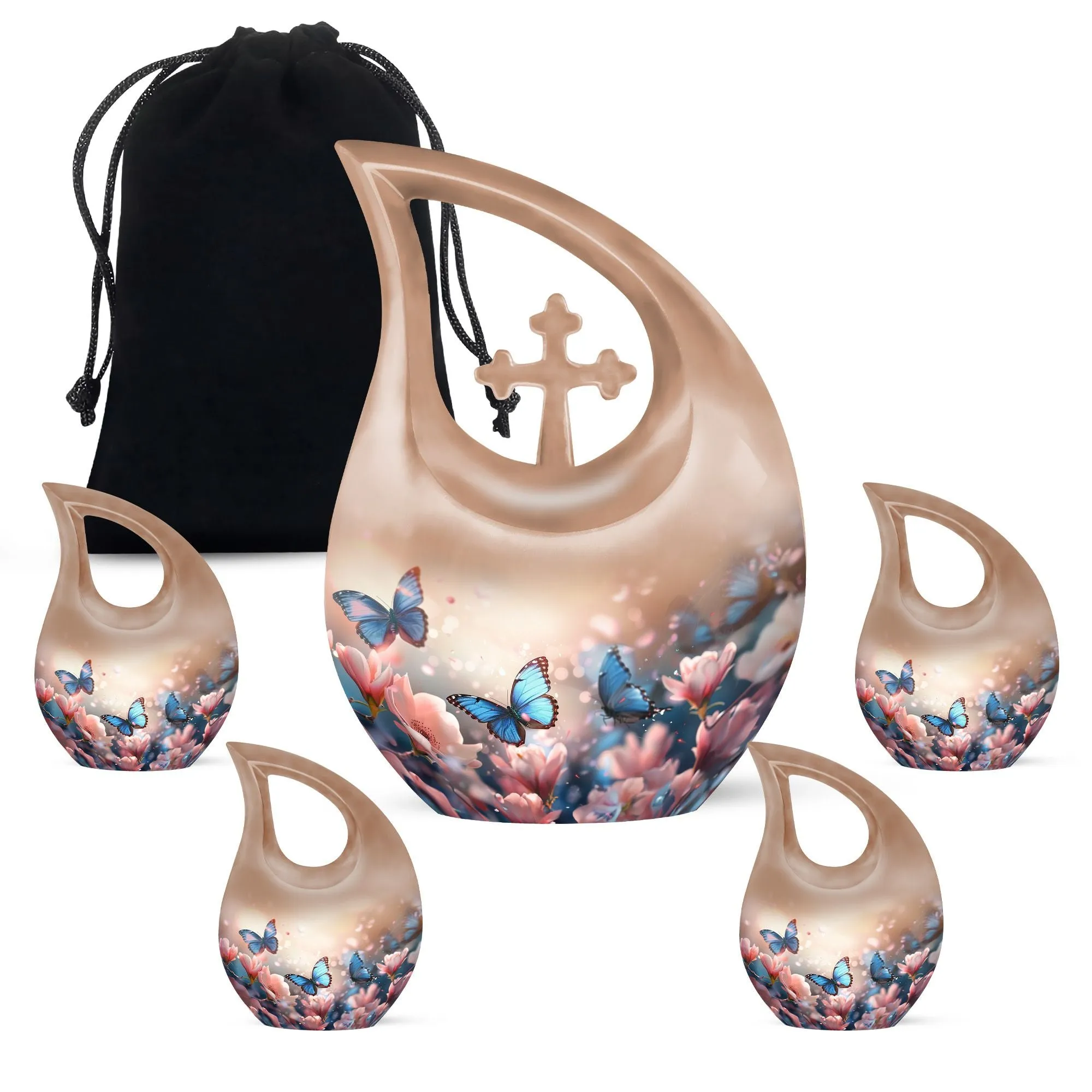 Butterfly Tribute: Affordable Transformation Memorial Urn